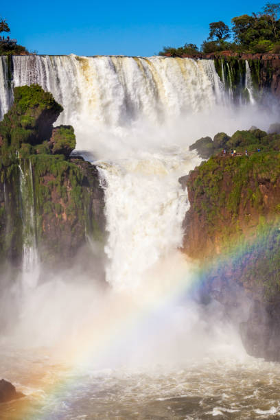 Iguazu Falls are waterfalls of the Iguazu River on the border of the Argentina and the Brazil. Its one of the New 7 Wonders of Nature.