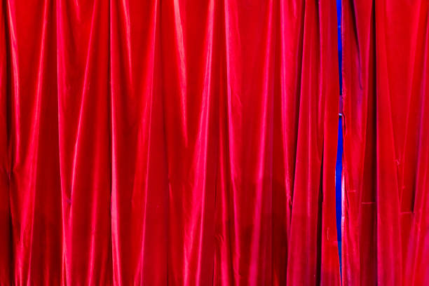 istock A large red curtain on the stage as a backdrop 2149118611