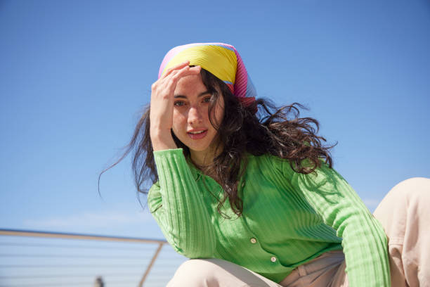 istock Blue Sky Beauty: Gen Z Styling with a Positive Outlook 2149119332