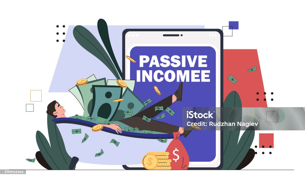 Passive Incom Meme Passive Income Man Vector Stock Illustration - Download Image Now ...
