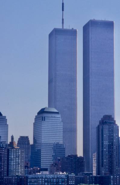 istock The Twin Towers in New York before being demolished 2149127567
