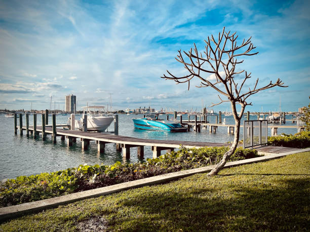 Boats, Buildings, wealth, West Palm Beach, Florida