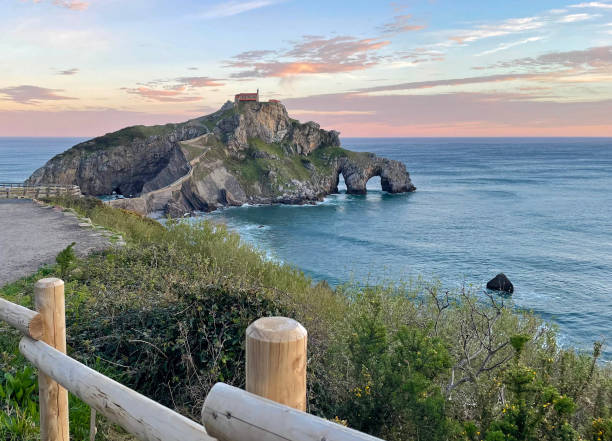istock View over San Juan de Gaztelugatxe in Spain 2149128611