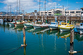 Boats at San Francisco port
