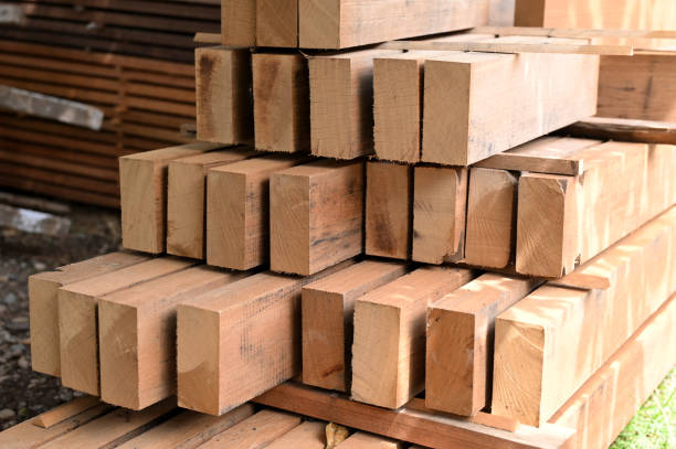 istock Stacked Wooden Planks ready for sale 2149137692