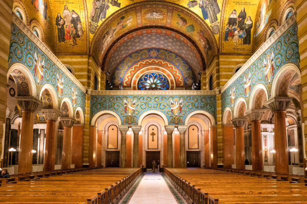 The Cathedral Basilica of Saint Louis in St Louis, Missouri, USA. It was completed in 1914.