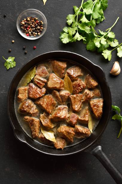 istock Braised beef in cast iron skillet 2149138306