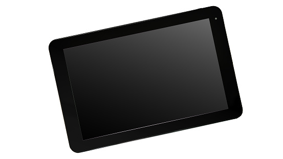 Digital Tablet Computer. Isolated