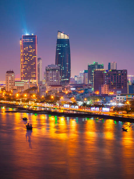 istock Danang city skyline aerial view 2149140161