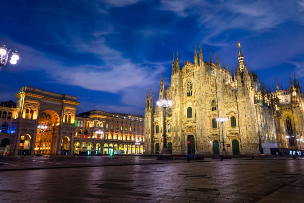 istock Early morning in Milan 2149140652