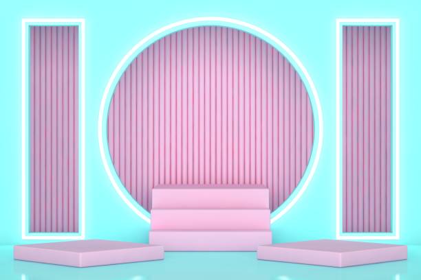 istock Abstract background for 3D product presentation, empty product stand 2149140872