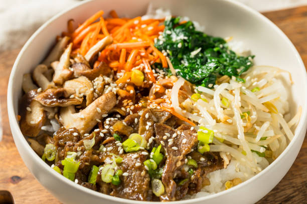 istock Hearty Korean Bibimbop Dish 2149141199