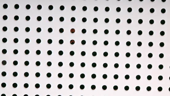 plastic background with holes