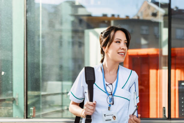 istock Young Nurse Woman in Professional Uniform 2149143852