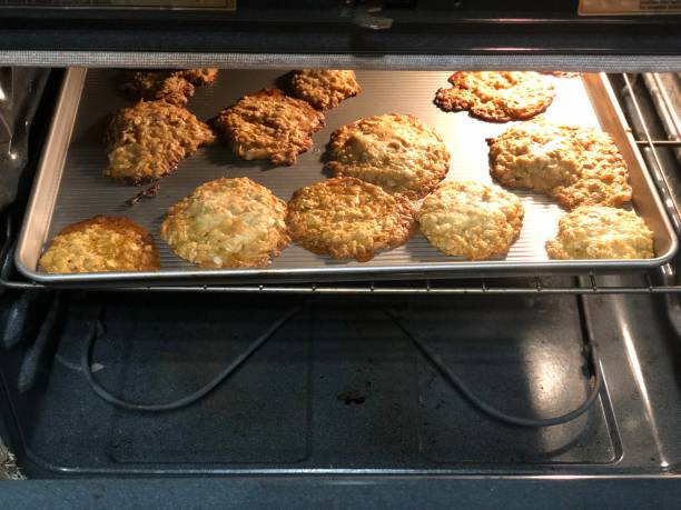 Cookies Baking in the Oven