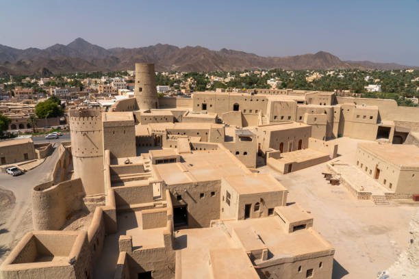 istock High angle view of Bahla fort, Oman 2149147320