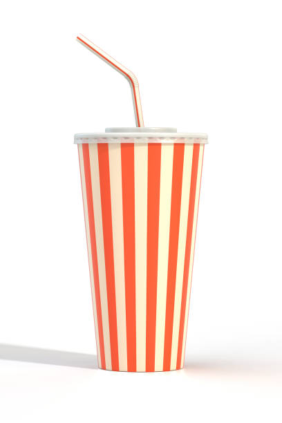 istock Fast food cola drink cup and drinking straw 2149148037