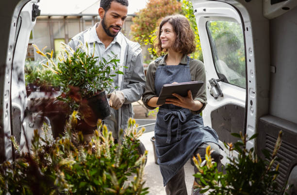 istock Multicultural Gardeners Preparing for Plant Transportation 2149151042