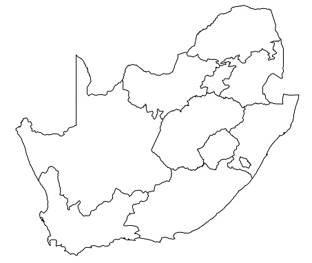 Outline of the map