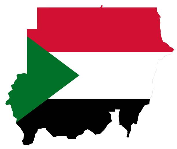 istock Outline of the map of Sudan with regions 2149151238