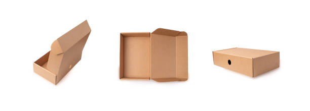 istock Open Box, New Craft Paper Delivery Package, Carton Packaging, New Cardboard Box 2149153961