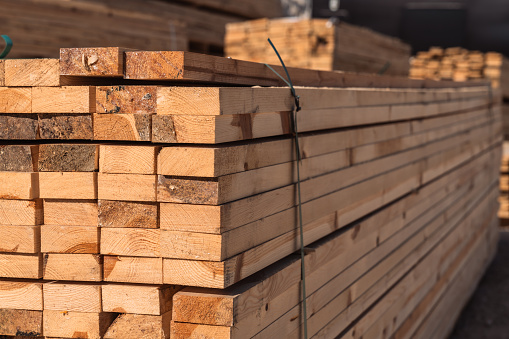 Lumber, Pile, Construction Material, Wood, Shelf - Furniture, OSB, Backgrounds, Wood