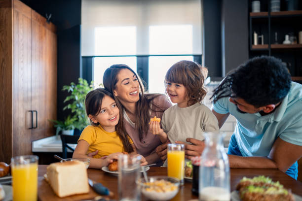 istock Family meal at home 2149164999