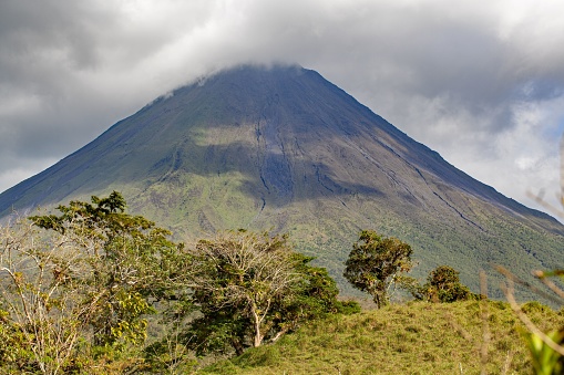 The Arenal Volcano in La Fortuna, central Costa Rica.
