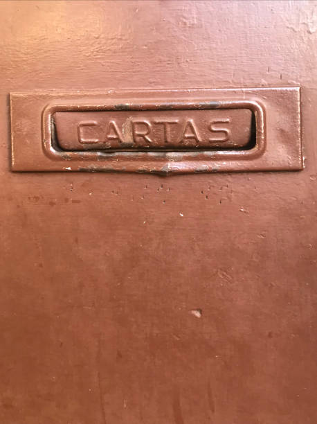 istock mailbox for letters on an old door 2149167350