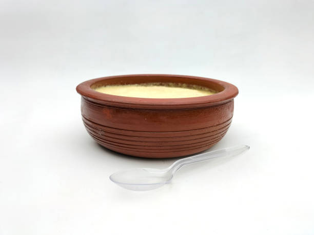 istock Home made yogurt in Clay bowl. 2149168741