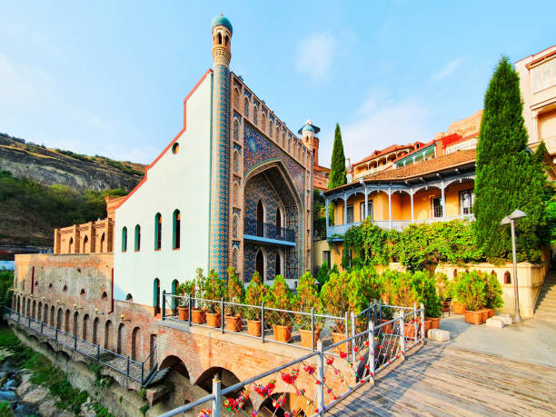 istock Juma Mosque in Tbilisi old town, Georgia 2149168773