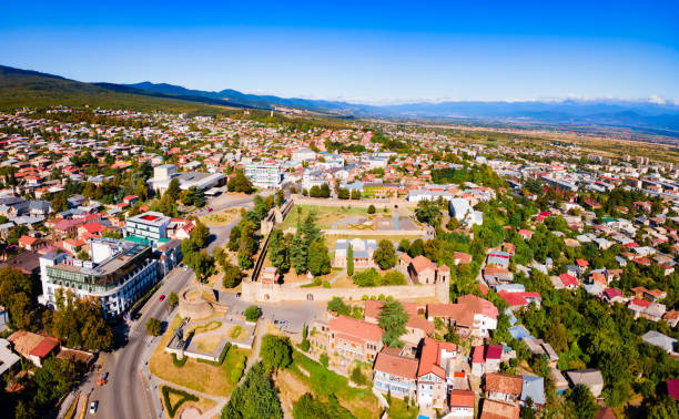 istock Batonis Tsikhe Fortress aerial view, Telavi 2149168831