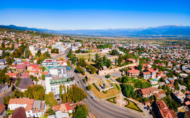 istock Batonis Tsikhe Fortress aerial view, Telavi 2149168832