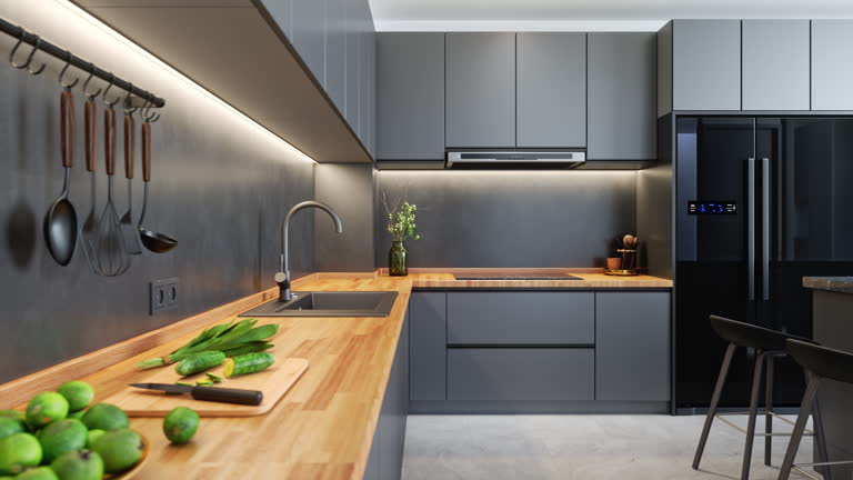 Luxury Modern Gray Kitchen