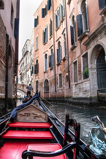 Gondola em Veneza na Itália