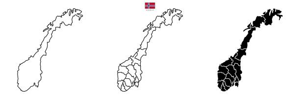 kuvapankkikuvitukset aiheesta norjan ääriviiva x3 - hamar