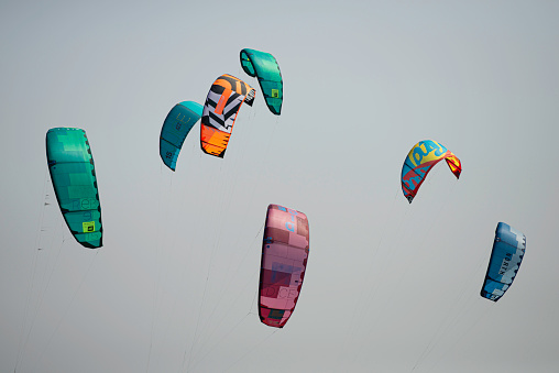 various kitesurfing photos