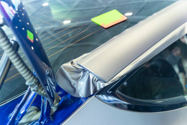 istock car paint protection film with spatula 2149182541
