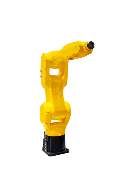 istock Industry robotic arm isolated on white background 2149185629