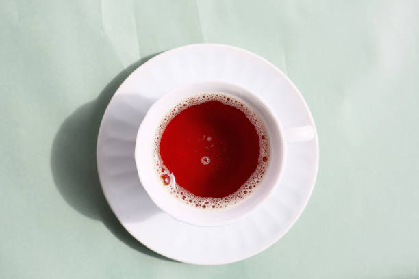 istock cup of black tea on a color background 2149196148