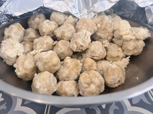 istock Matzah balls served on Passover Jewish Holiday 2149196332