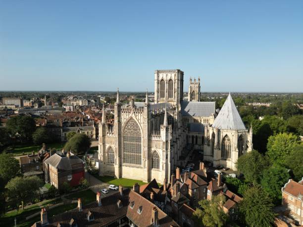 istock Aerial view of York Minster 2149205390