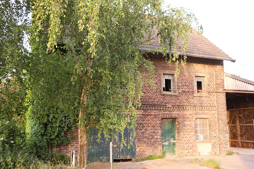 Juni 17, 2022, Menden im Sauerland: Abandoned farm in Menden in the Sauerland