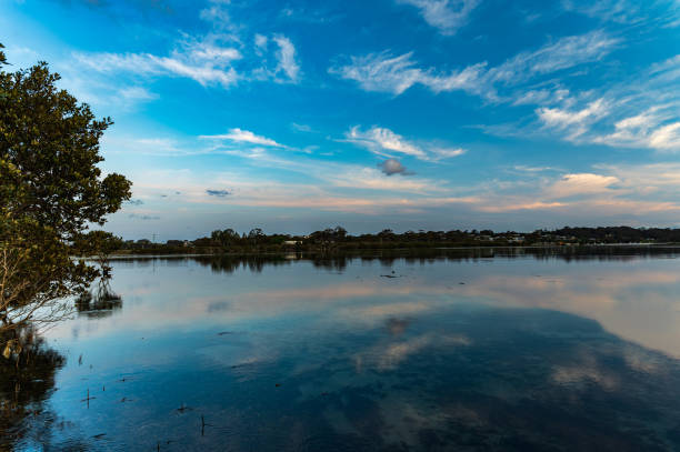 Inlet lagoon at Yeerung River Outlet, Cape Conran, Gippsland Victoria