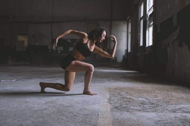 istock Stretching Exercises Slim Sporty Woman 2149209755