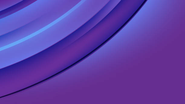 istock Modern dark blue and purple gradient colours striped diagonal line on black background 2149210747