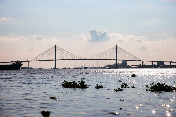 istock The most beautiful and longest  beautiful Can Tho bridge cable-stayed bridge in Southeast Asia - Mekong river, Vietnam 2149211036