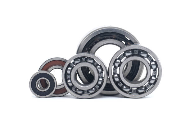 istock Bearings of varying sizes and types isolated on white 2149216919