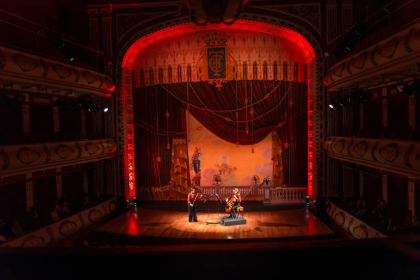 istock Classical music concert with special theater lighting. 2149227587