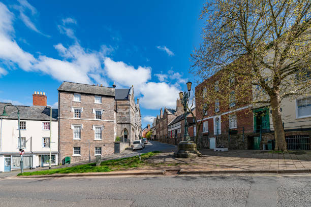 istock Mixed use buildings in Tiverton town centre 2149233184